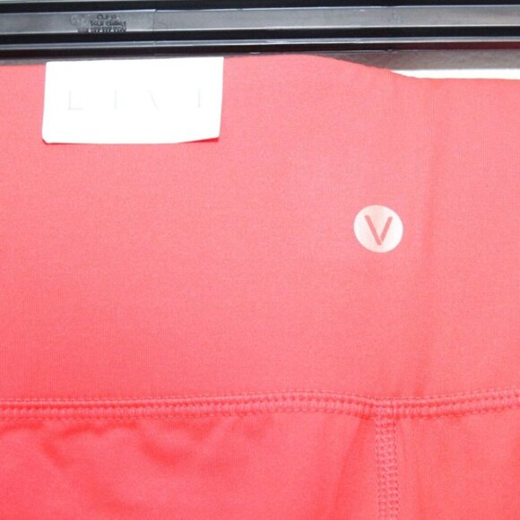 NWT LIVI Active Lane Bryant Carpi Legging Pants Red Crop Plus Size 22/24 H13556 - Picture 8 of 10